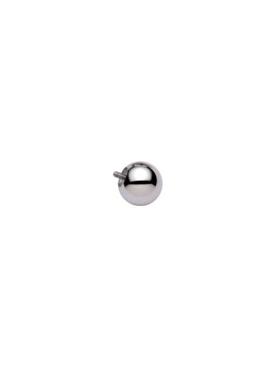 Replacement Barbell Ends - Balls for 6ga and up Barbells - Stainless Steel
