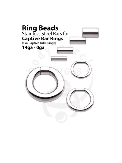 Replacement Bars for Captive Bar Rings